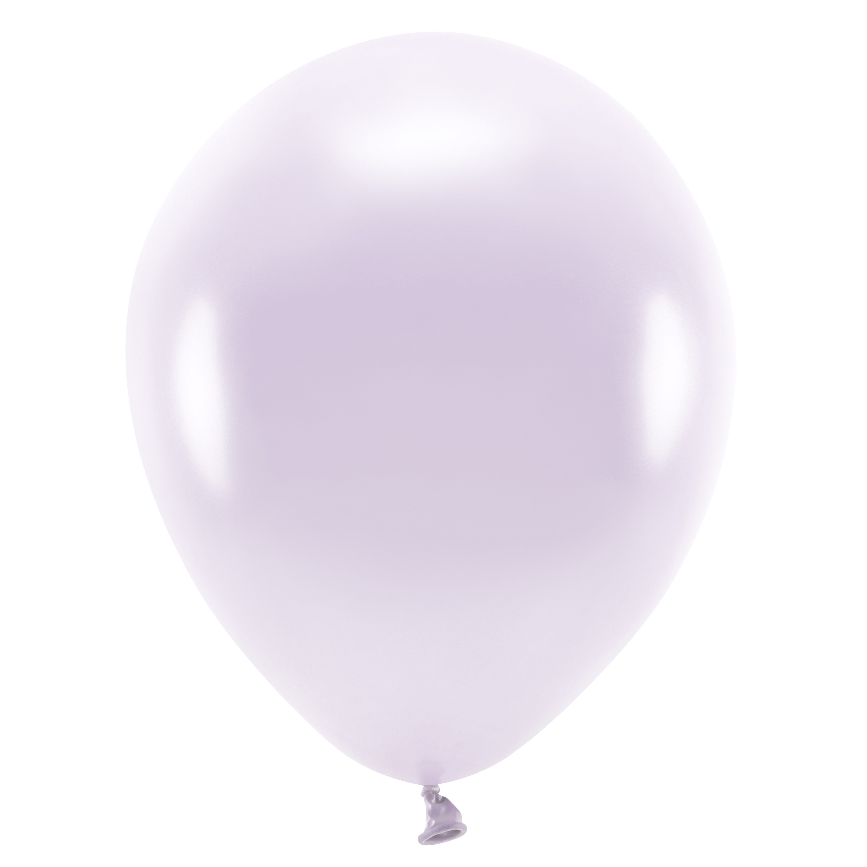 100x Milieuvriendelijke ballonnen lila paars 26 cm voor lucht of helium
