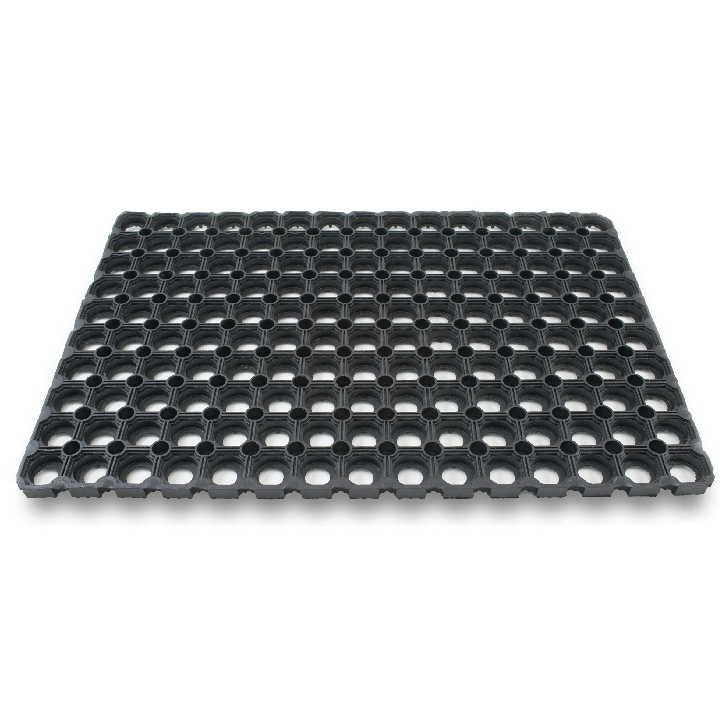 Sorx 1x Deurmatten/schoonloopmatten van rubber x 60 cm -