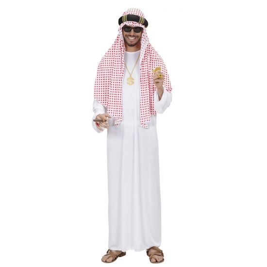 Arabieren kostuum Sjeik voor heren M/L -
