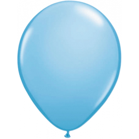 Ballonnen lichtblauw 50x stuks -