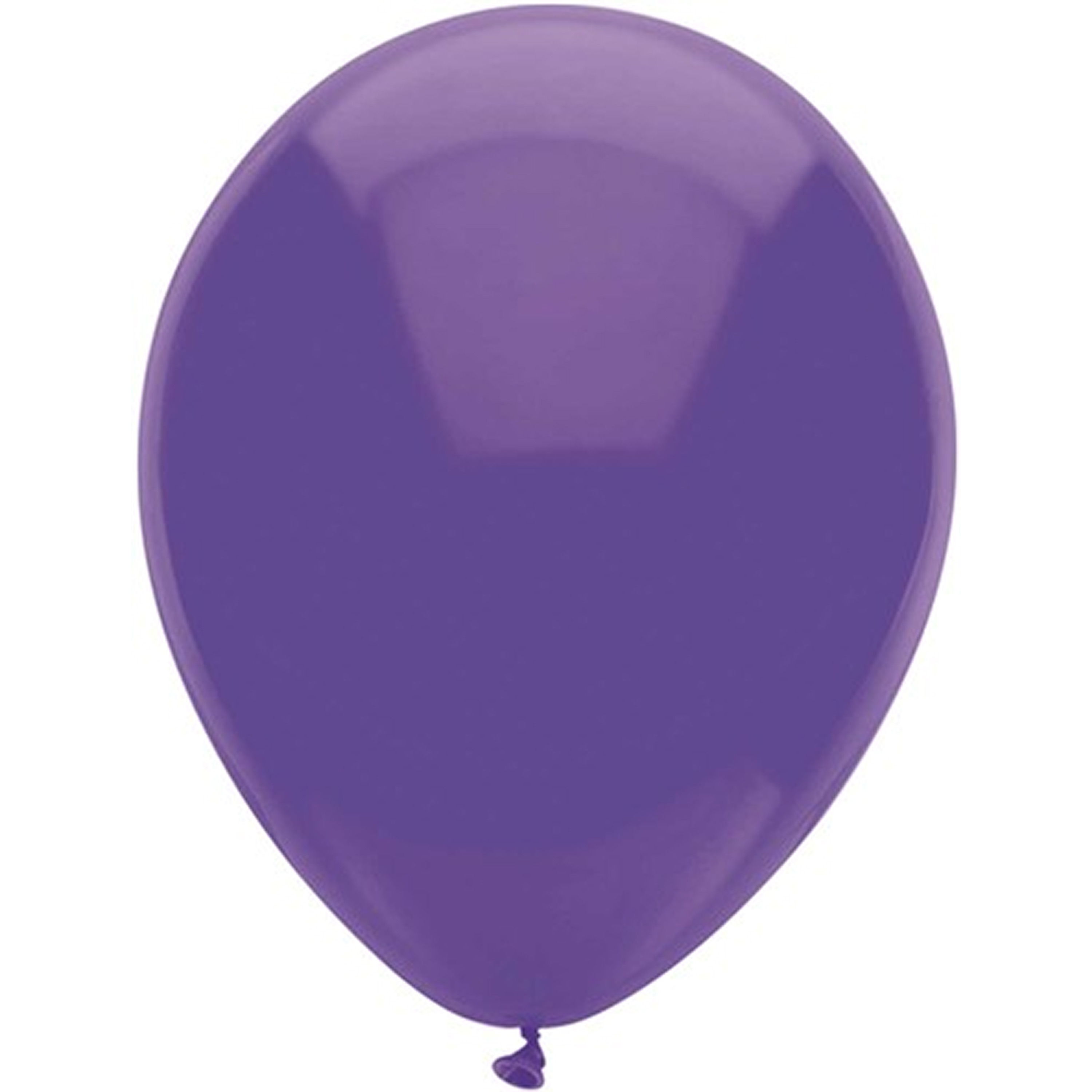 Ballonnen - paars - verjaardag/thema feest - 100x stuks - 29 cm -