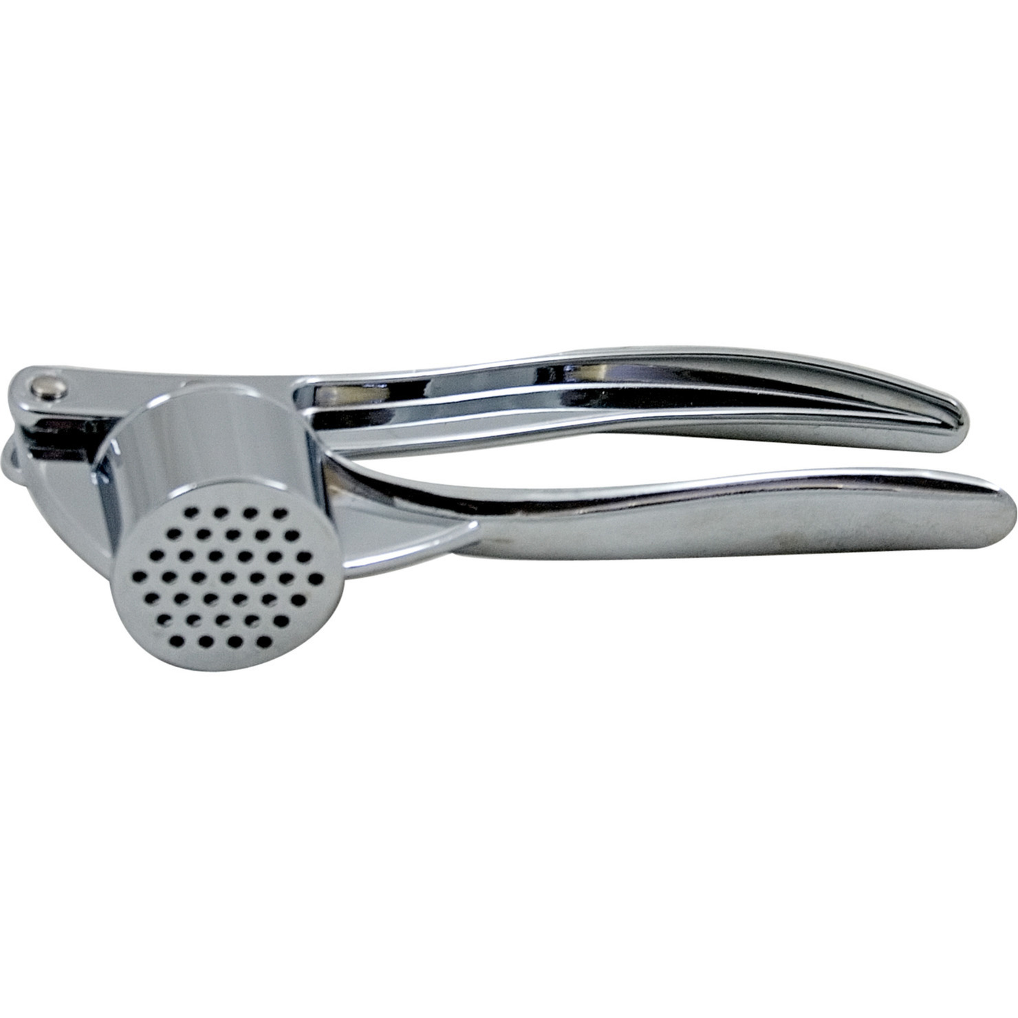 Cosy & Trendy Knoflookpers Chroom - Top kwaliteit - zilver kleur - 17 cm -