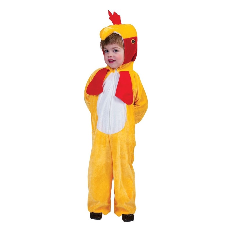 Dieren verkleedkleding kippen/hanen onesie voor kinderen 164 (14 jaar) -