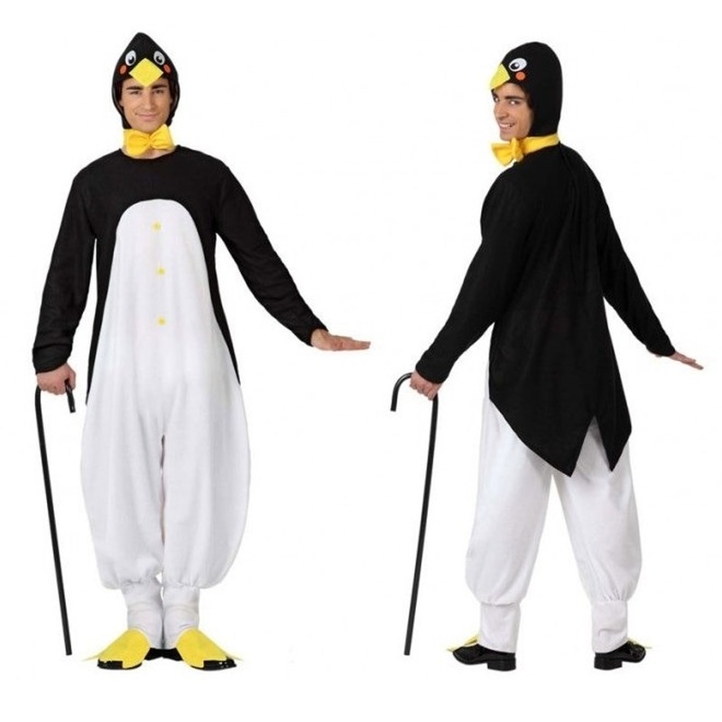 Dierenpak verkleed kostuum pinguin voor volwassenen XL -
