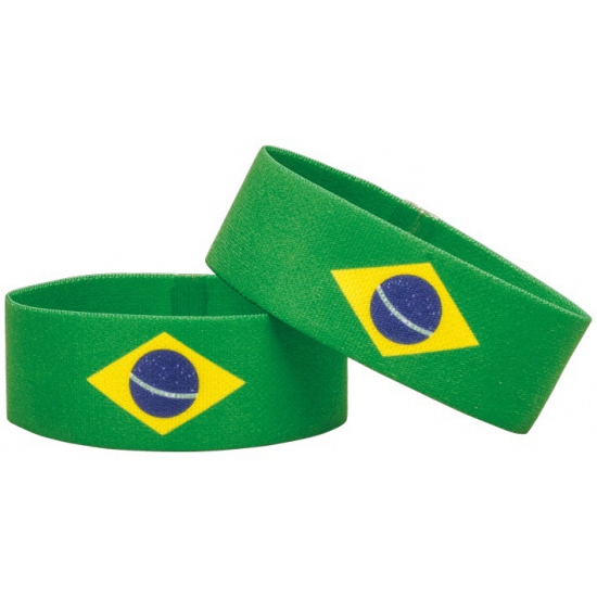 Supporter armband Brazilie