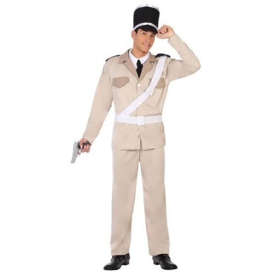 Franse gendarmerie/politie verkleed pak/kostuum voor volwassenen M/L
