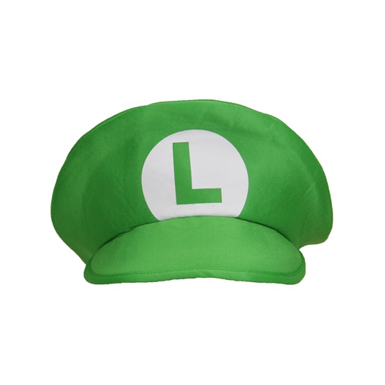 Groene Loodgieter pet voor Luigi -