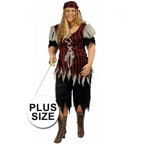 Voorzichtigheid Dialoog evenwicht Piraten kleding grote maat voor vrouwen | Fun en Feest