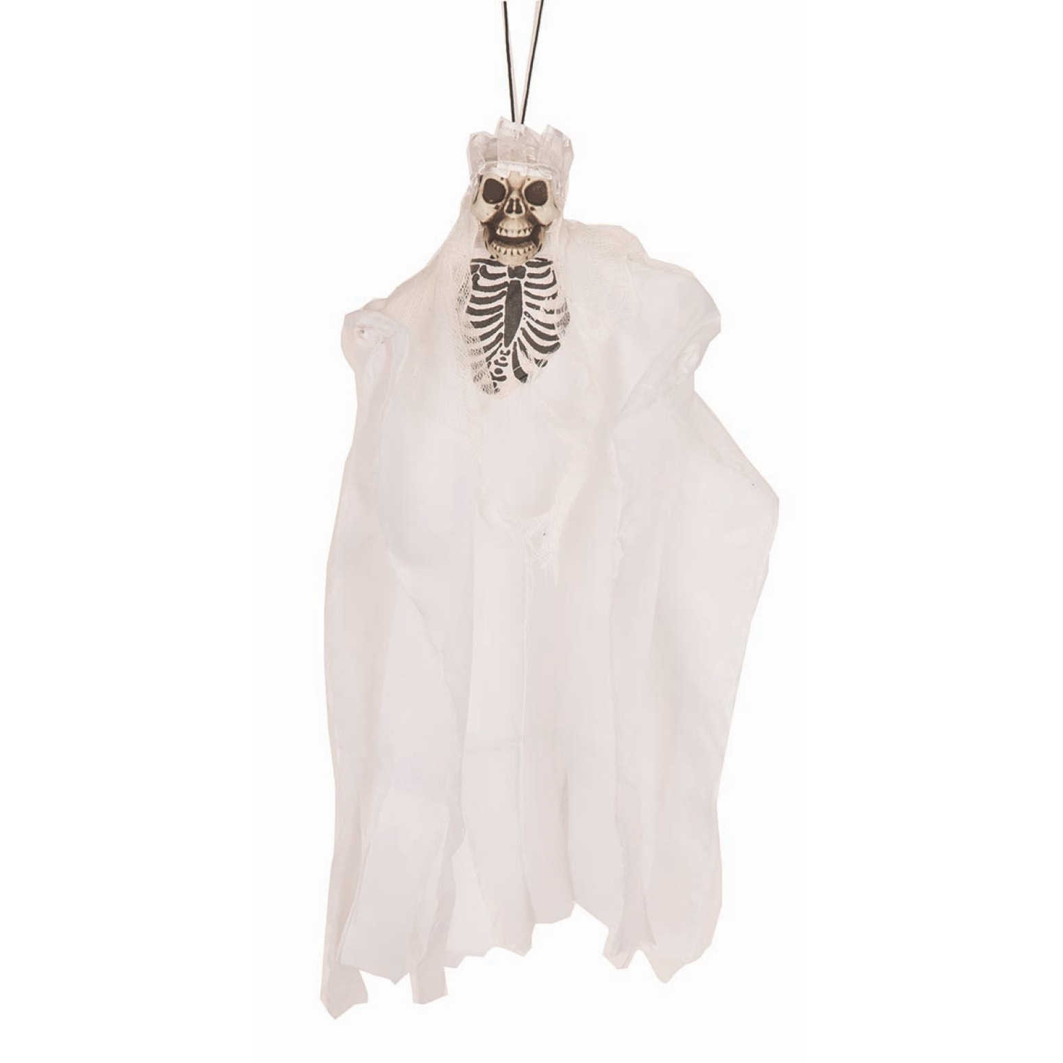 Hangende horror decoratie skelet 30 cm bruid -