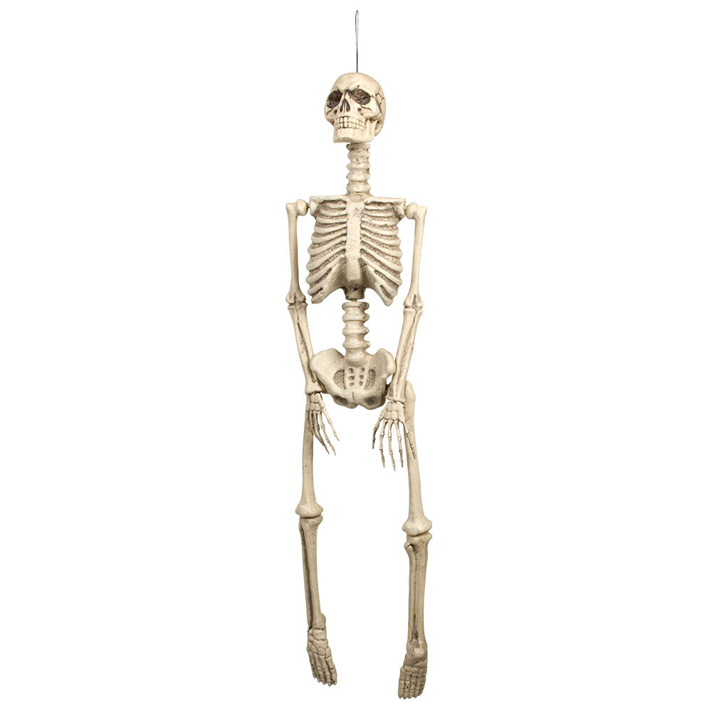 Halloween - Hangende horror decoratie skelet 92 cm - Halloween thema versiering poppen