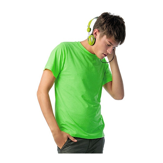 Neon groene t-shirts heren | Fun en