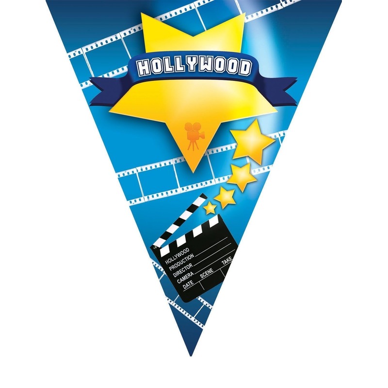 Hollywood thema vlaggenlijn Hollywood -