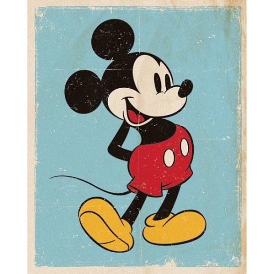 Mickey Mouse vintage posters