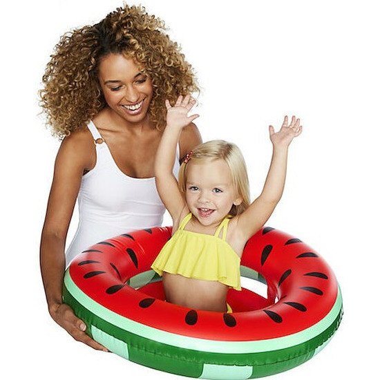 klink Onderverdelen woede Opblaasbare watermeloen baby float 68 cm | Fun en Feest