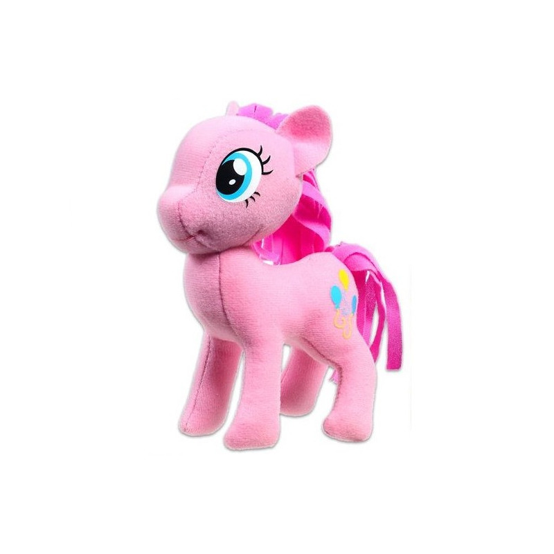 Pluche My Little Pony Pinkie pie speelgoed knuffel roze 13 cm -