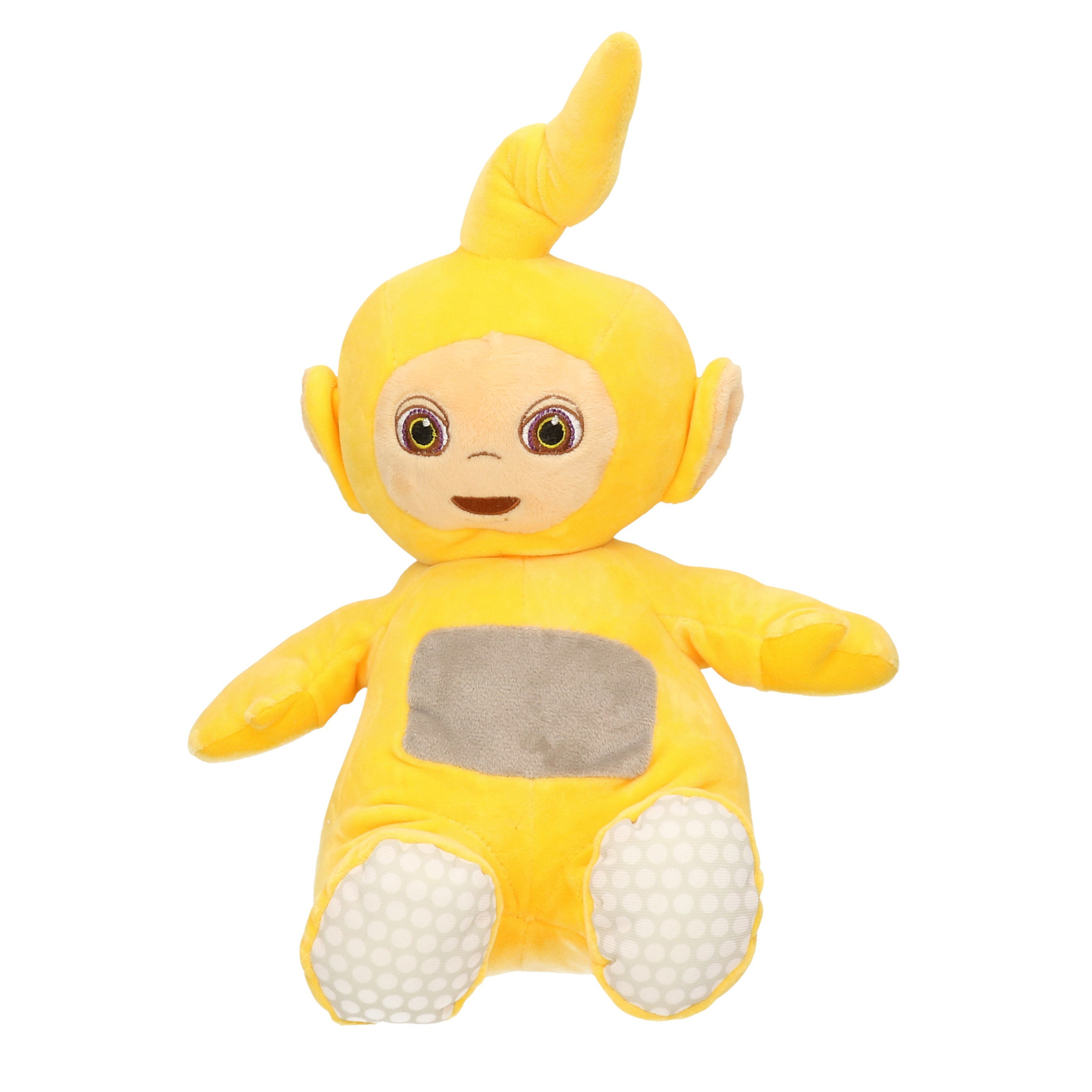 Pluche Teletubbies speelgoed knuffel Laa-Laa geel 34 cm -