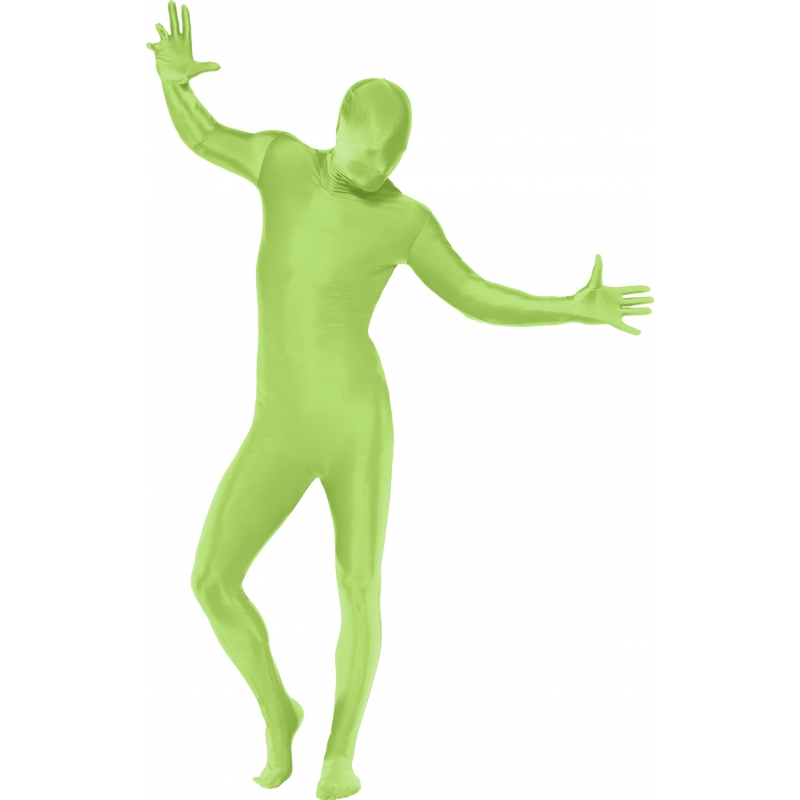Second skin suit groen 48-50 (M) -