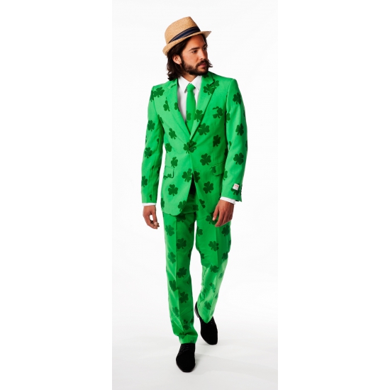 Sint patricksday kleding/ kostuum heren 48 (M) Groen