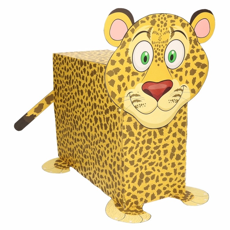 Sinterklaas surprise luipaard DIY pakket -