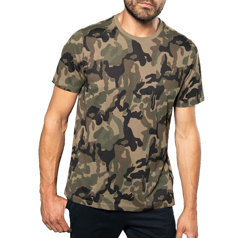 Sandy Donker worden succes Soldaten / leger verkleedkleding camouflage shirt heren | Fun en Feest