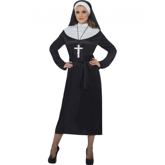 Super voordelig nonnen kostuum 44-46 (L) -