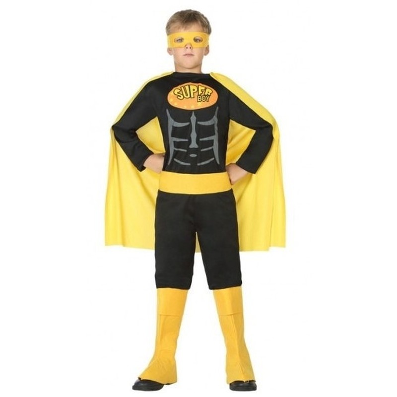 Superhelden vleermuis pak voor jongens 140 (10-12 jaar) -