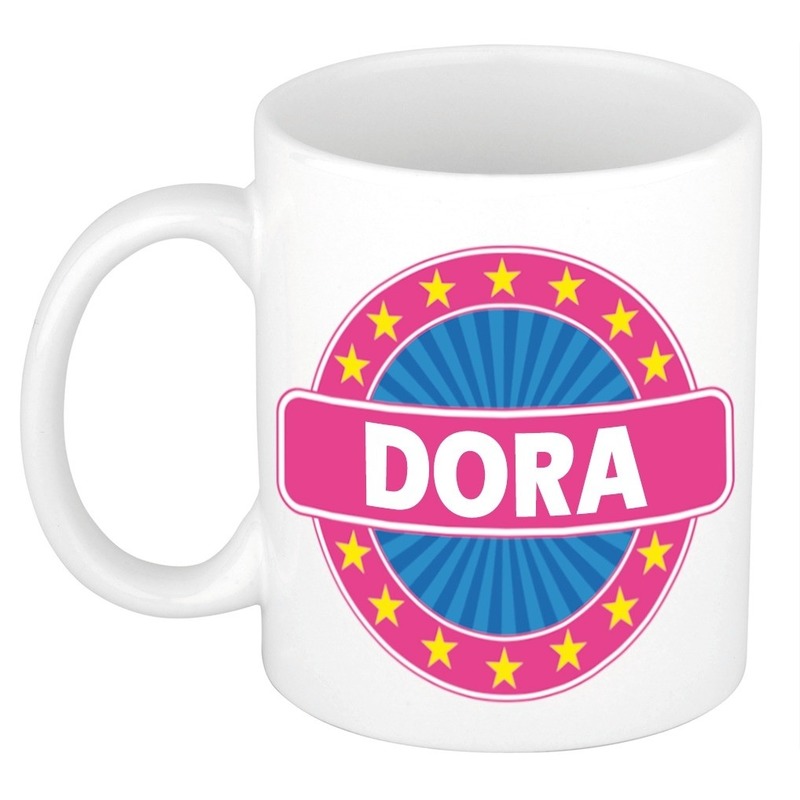 Voornaam Dora koffie/thee mok of beker