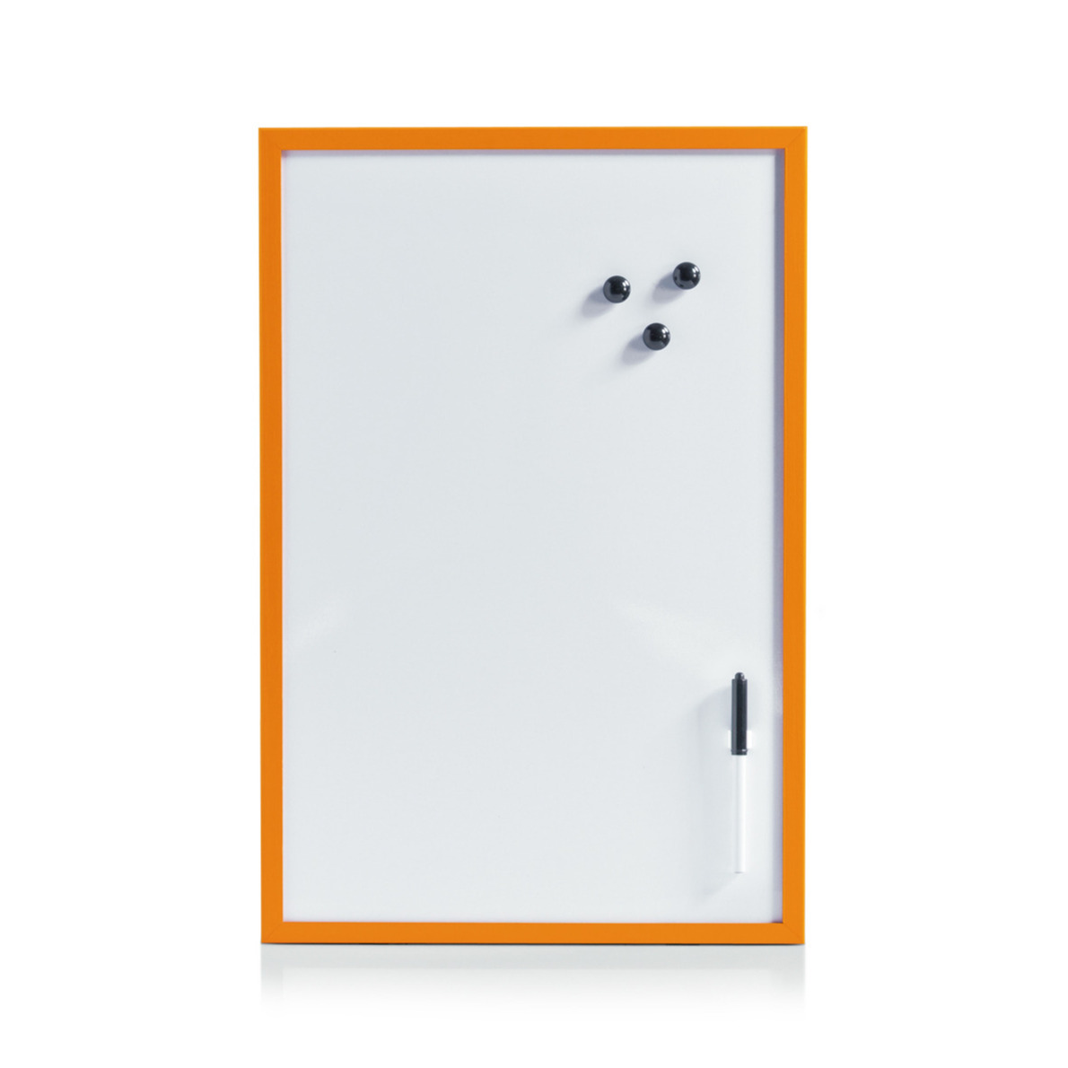 Zeller whiteboard/memobord magnetisch incl. marker en magneten - 40 x 60 cm -