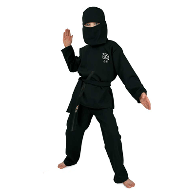 Verklaring holte plakband Verkleedkleding Ninja pak kinderen | Fun en Feest