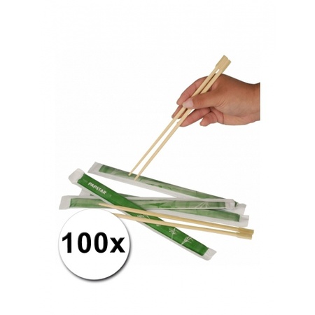 100 pairs Chopsticks bamboo