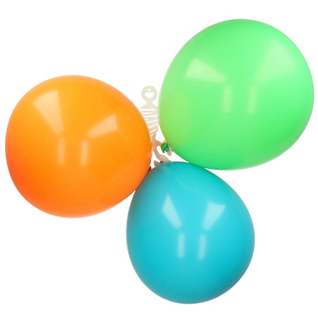 10x Ballon haken hoekhanger 3 ballonnen