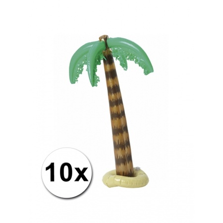 10x opblaas palmboom 90 cm