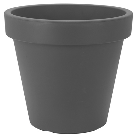 1x Anthracite grey flowerpot 47 cm