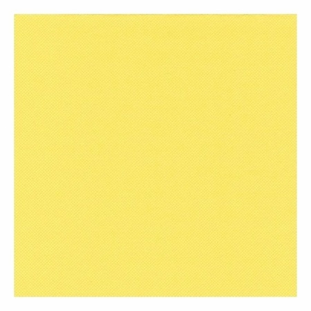 20x Luxe gele servetten geel 33 x 33 cm