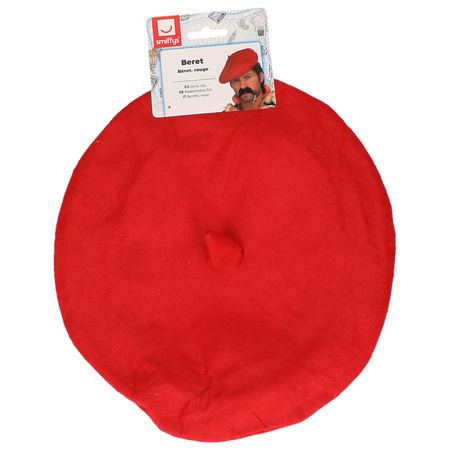 24 red French berets