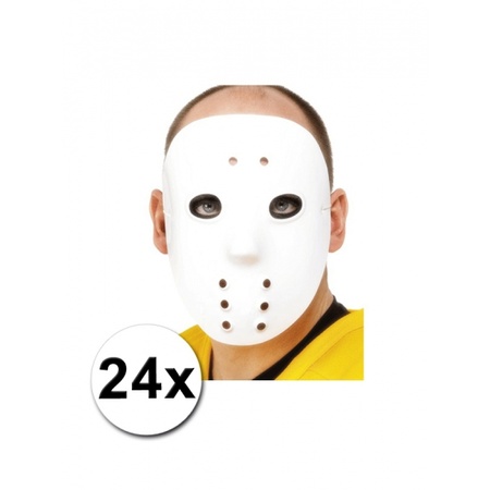 Keeper maskers ijshockey 24 stuks