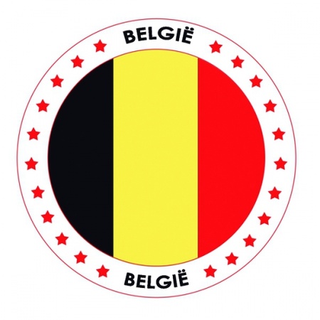 Belgie thema bierviltjes 25 stuks