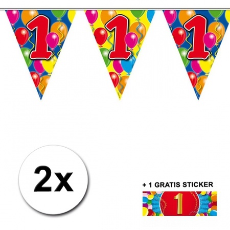 2x Flagline 1 years simplex with free sticker