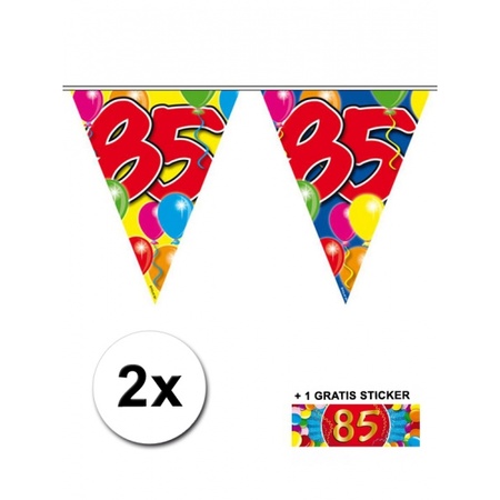 2x Flagline 85 years simplex with free sticker
