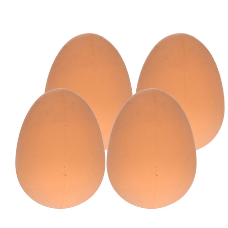 4x Nep kippen eieren bruin