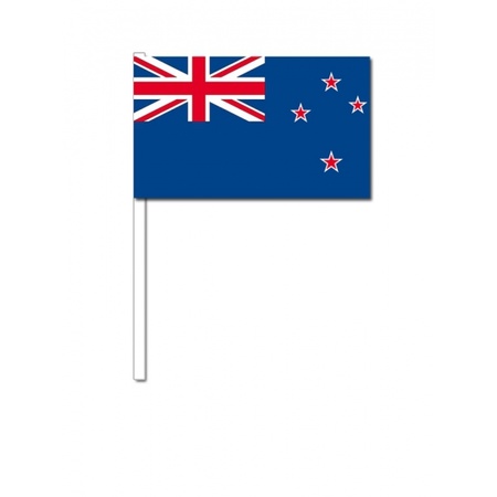 50 zaaivlaggetjes Nieuw Zeeland