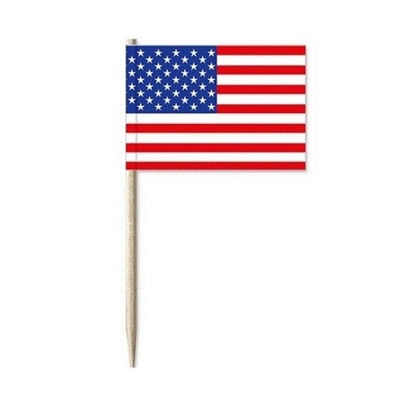 USA Amerikaanse mini vlaggetjes 50s