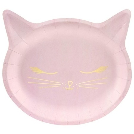 Cat theme kidsparty table decoration package 6 pers