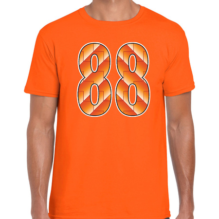 overschrijving kapsel rust 1988 EK / Nederlands elftal supporter t-shirt oranje voor heren | Fun en  Feest