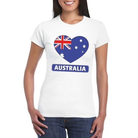I love Australie t-shirt wit dames