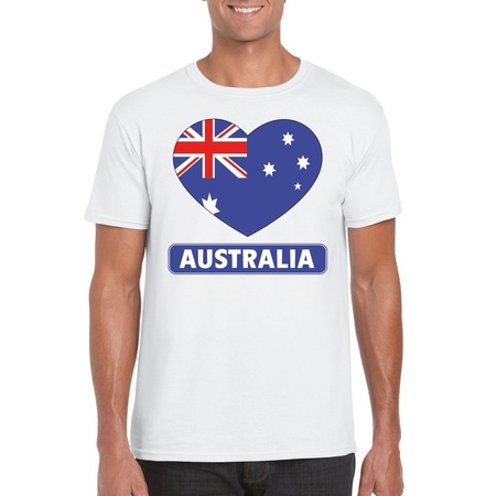 I love Australie t-shirt wit heren