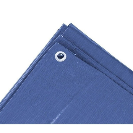 Blauw afdekzeil / dekkleed 1,2 x 1,8 m