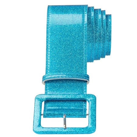 Glitter belt blue 120 cm