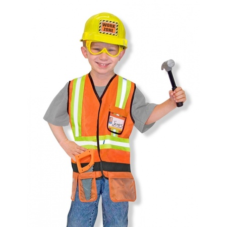 Construction worker costume for kids