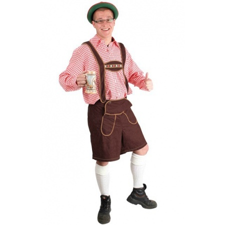 Complete Oktoberfest Tiroler men costume size XL